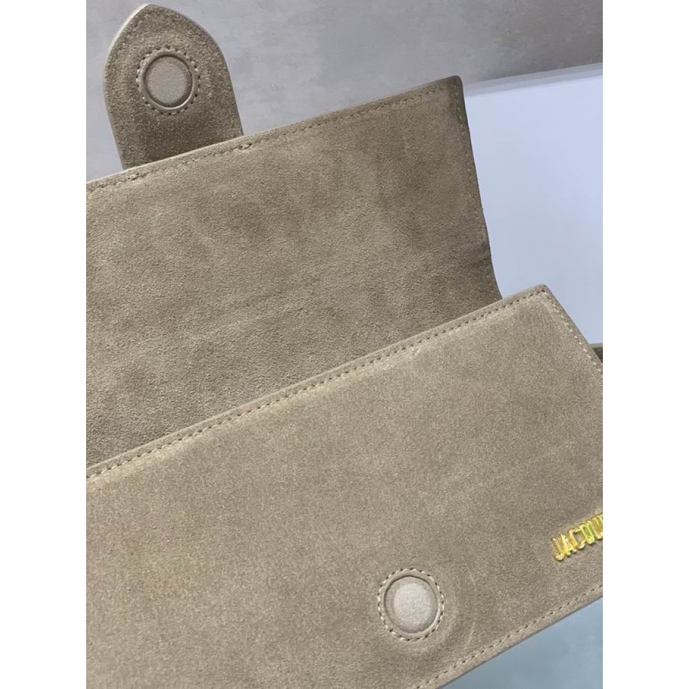Jacquemus le bambino long 28x13.5x6cm suede Bags