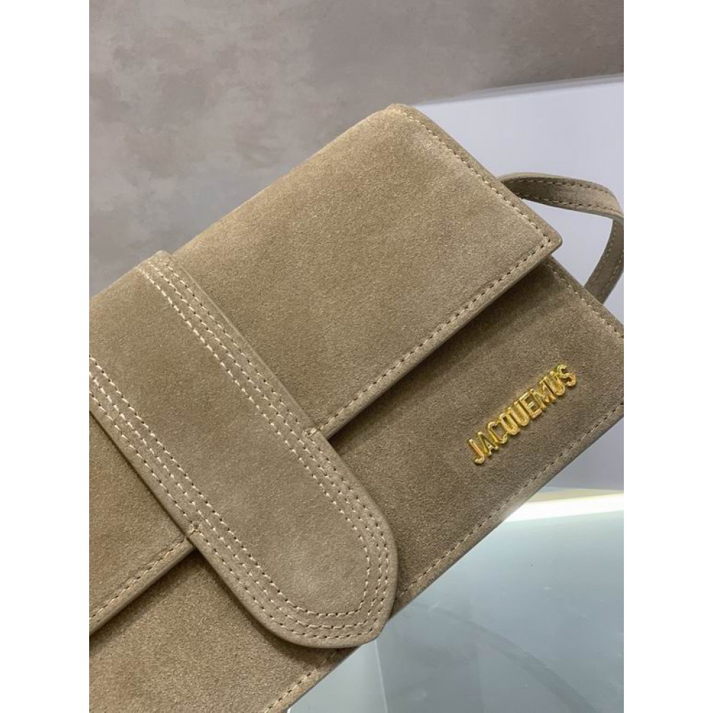 Jacquemus le bambino long 28x13.5x6cm suede Bags