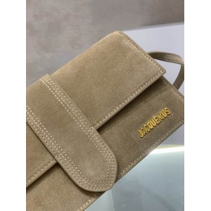Jacquemus le bambino long 28x13.5x6cm suede Bags