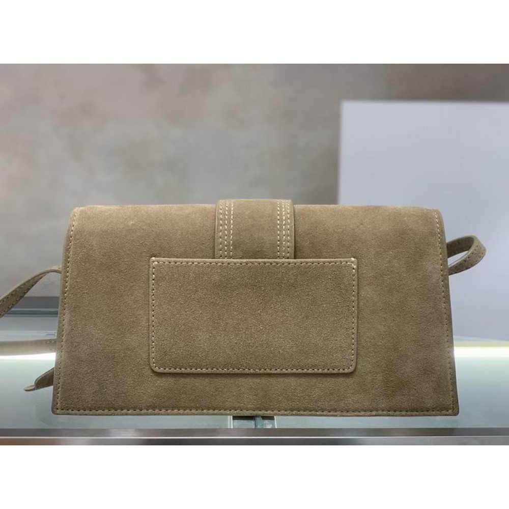 Jacquemus le bambino long 28x13.5x6cm suede Bags
