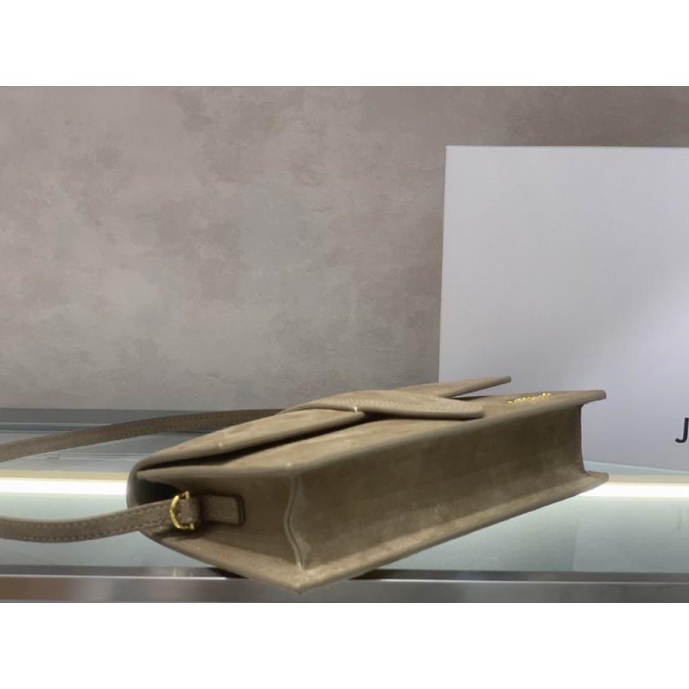 Jacquemus le bambino long 28x13.5x6cm suede Bags