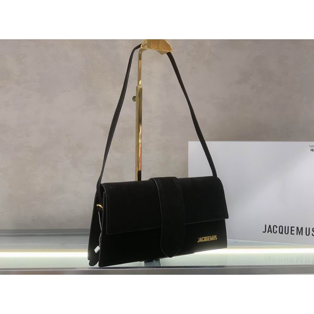 Jacquemus le bambino long 28x13.5x6cm suede Bags