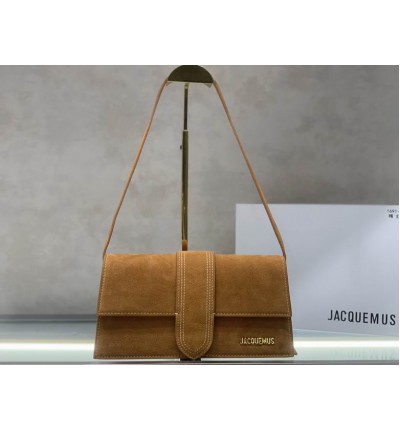 Jacquemus le bambino long 28x13.5x6cm suede
