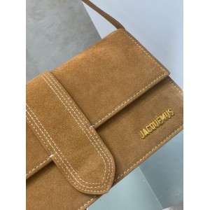Jacquemus le bambino long 28x13.5x6cm suede Bags