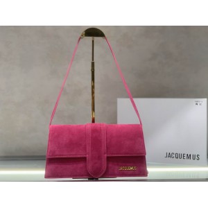 Jacquemus le bambino long 28x13.5x6cm suede Bags