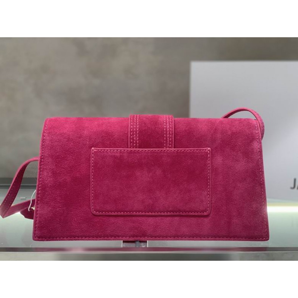 Jacquemus le bambino long 28x13.5x6cm suede Bags