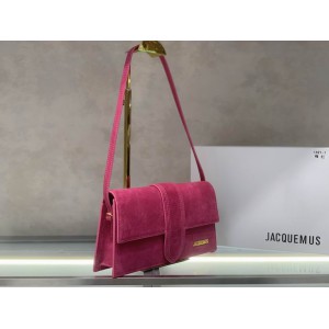 Jacquemus le bambino long 28x13.5x6cm suede Bags