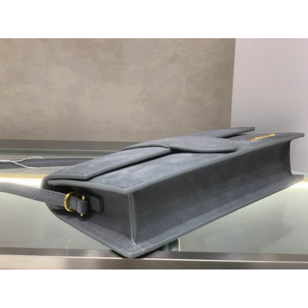 Jacquemus le bambino long 28x13.5x6cm suede Bags