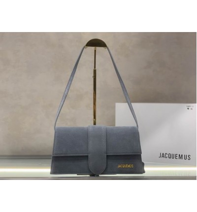 Jacquemus le bambino long 28x13.5x6cm suede