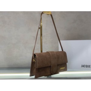 Jacquemus le bambino long 28x13.5x6cm suede Bags