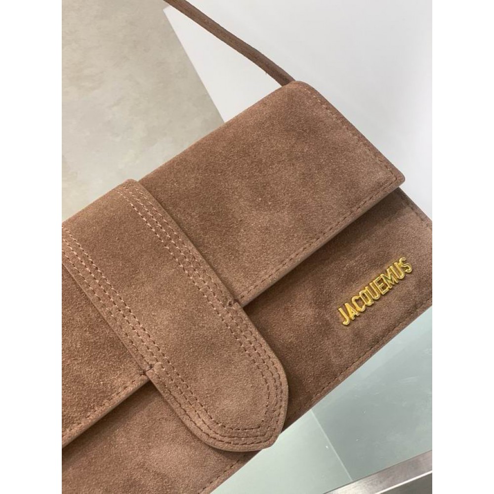Jacquemus le bambino long 28x13.5x6cm suede Bags