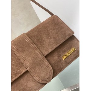 Jacquemus le bambino long 28x13.5x6cm suede Bags