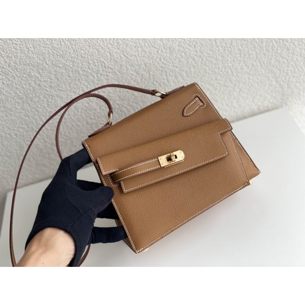 HERMÈS KELLY II SELLIER EN DÉSORDRE 20x14x9cm Bags