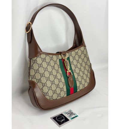 Gucci jackie 28x19cm BROWN