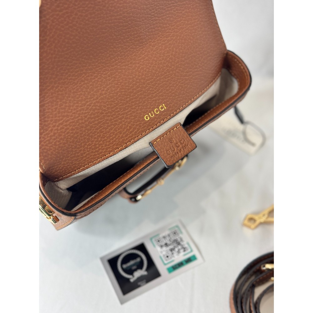 Gucci horsebit 1955 denim bag 20.5x15x6cm Bags