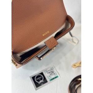 Gucci horsebit 1955 denim bag 20.5x15x6cm Bags