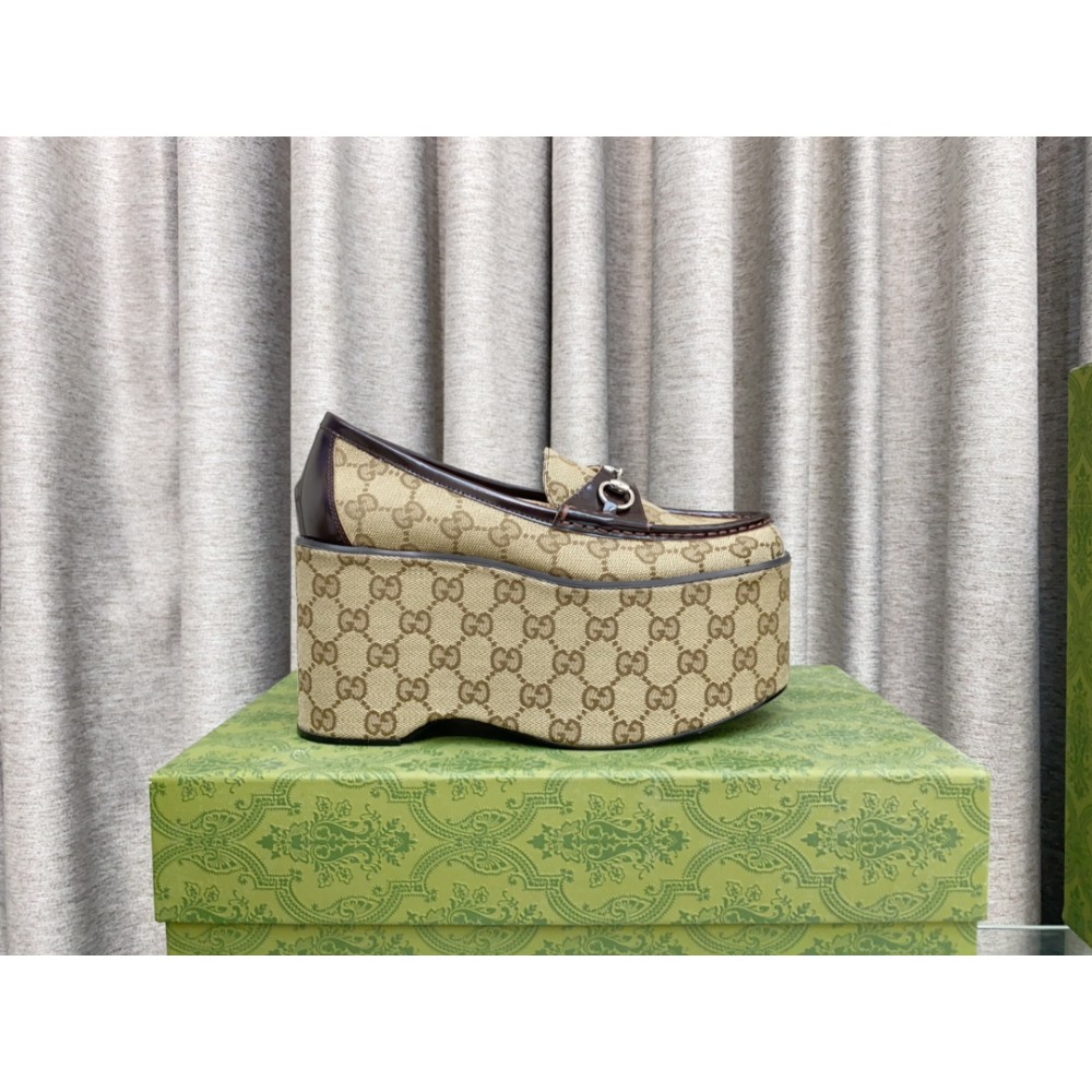 Gucci horsebit loafers 10cm 35-41 Shoes