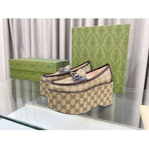 Gucci horsebit loafers 10cm 35-41 Shoes