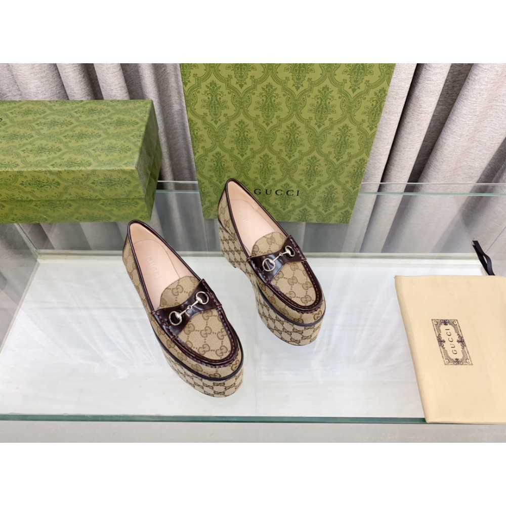 Gucci horsebit loafers 10cm 35-41 Shoes