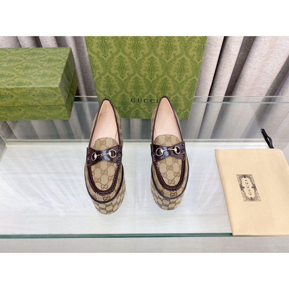 Gucci horsebit loafers 10cm 35-41 Shoes