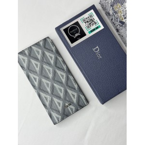 Dior wallet 19x10.5cm leather bifold Accesories