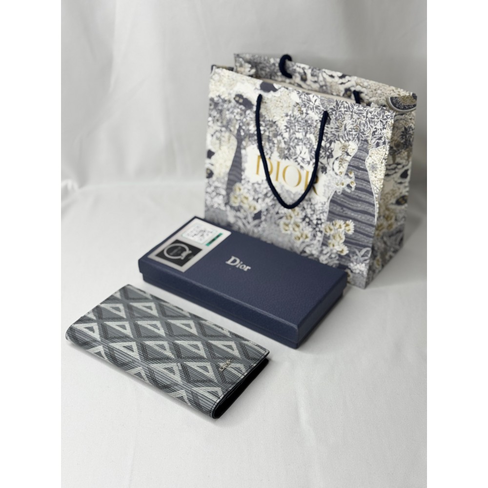 Dior wallet 19x10.5cm leather bifold Accesories