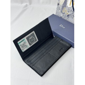 Dior wallet 19x10.5cm leather bifold Accesories