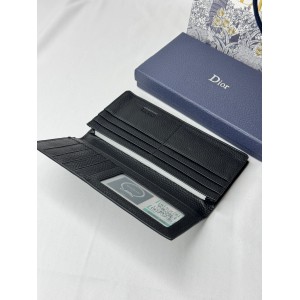 Dior wallet 19x10.5cm leather bifold Accesories