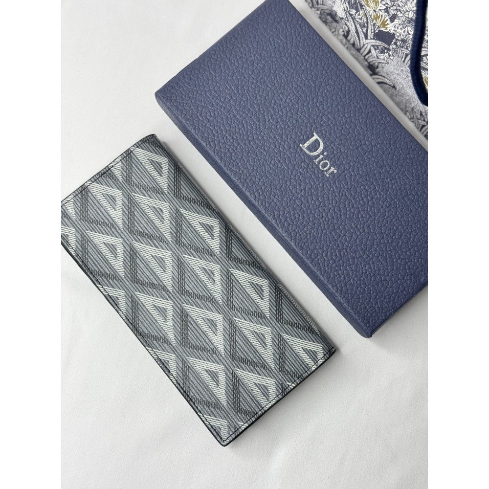 Dior wallet 19x10.5cm leather bifold Accesories