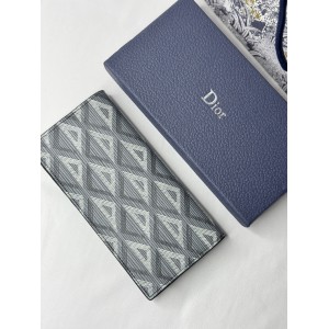 Dior wallet 19x10.5cm leather bifold Accesories