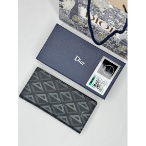 Dior wallet 19x10.5cm leather bifold Accesories
