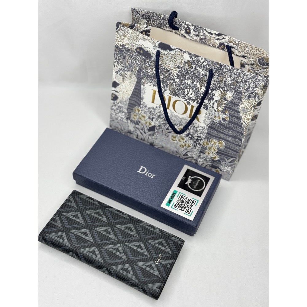 Dior wallet 19x10.5cm leather bifold Accesories