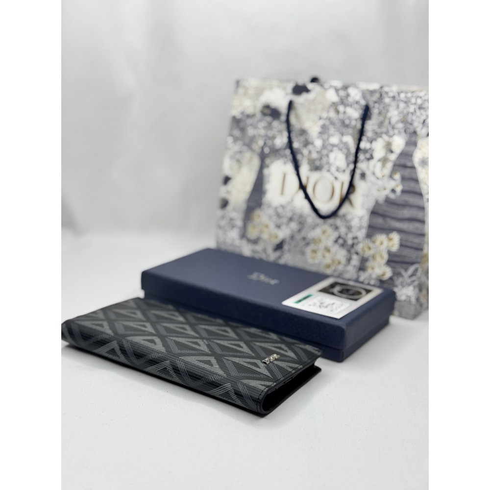 Dior wallet 19x10.5cm leather bifold Accesories