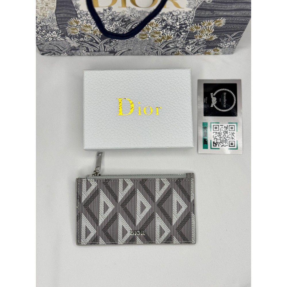 Dior Zipped Card Holder 13.5x7.5cm Accesories