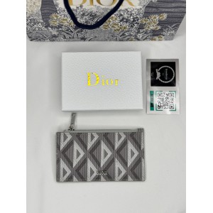 Dior Zipped Card Holder 13.5x7.5cm Accesories