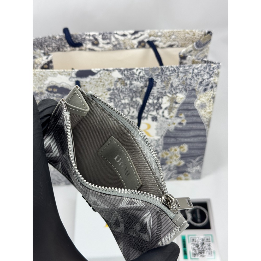 Dior Zipped Card Holder 13.5x7.5cm Accesories