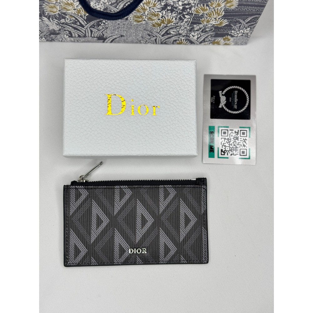 Dior Zipped Card Holder 13.5x7.5cm Accesories
