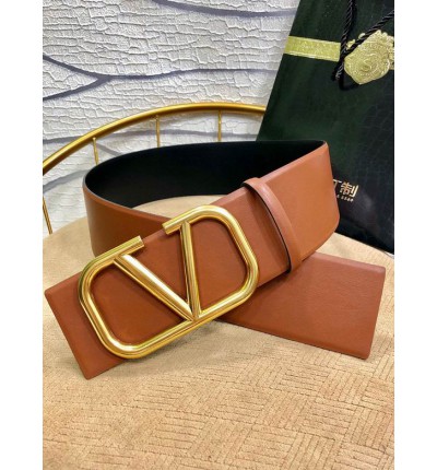 Valentino belt V logo 7cm reversible 105cm