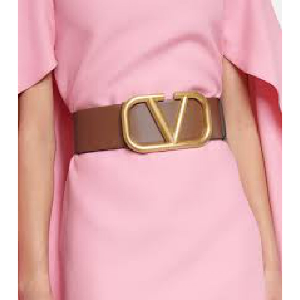 Valentino belt V logo 7cm reversible 105cm Accesories