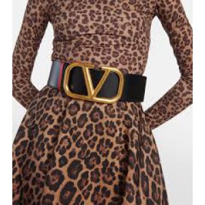 Valentino belt V logo 7cm reversible 105cm Accesories