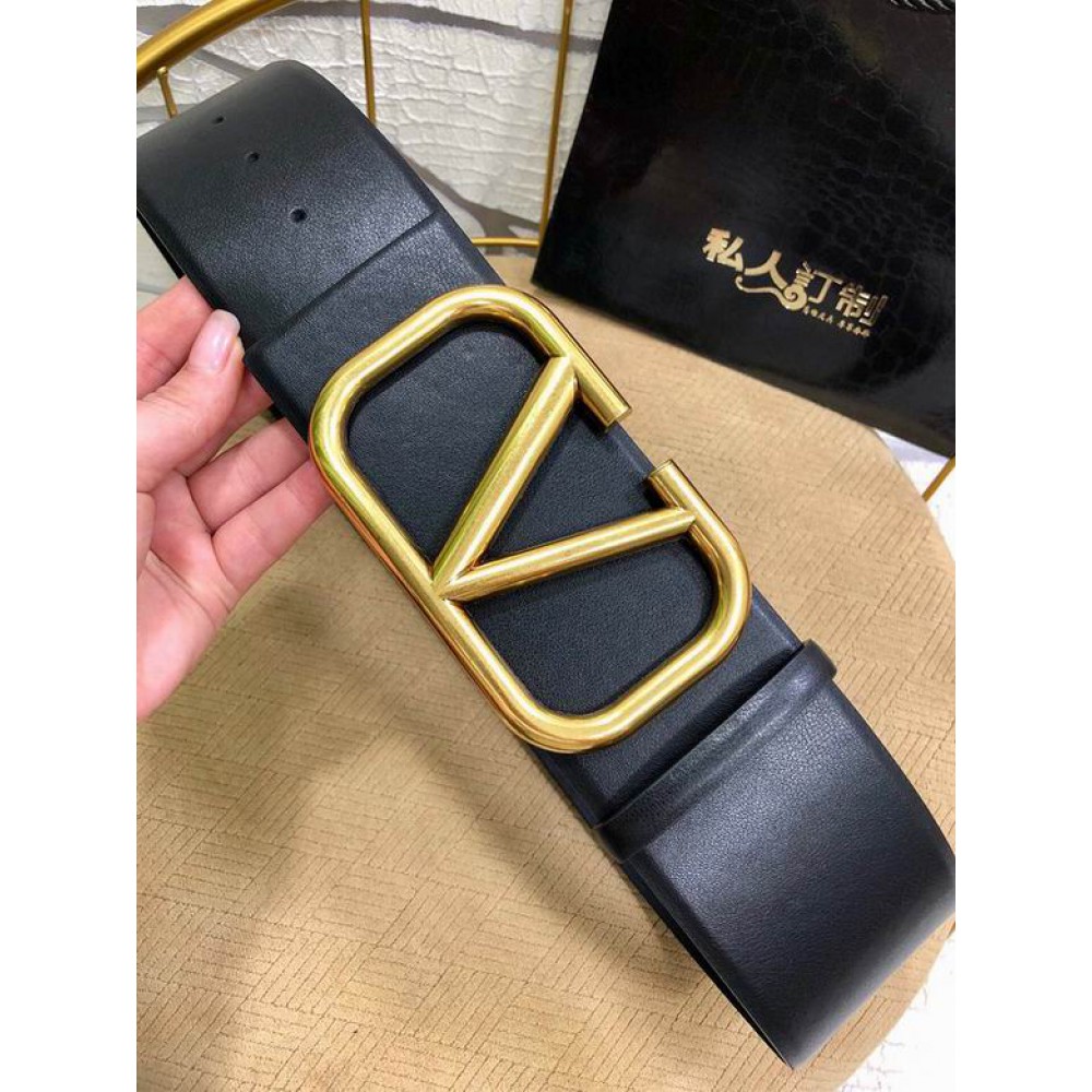 Valentino belt V logo 7cm reversible 105cm Accesories