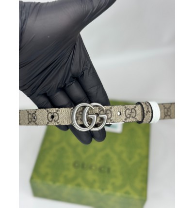 Gucci belt 2cm reversible 90-120cm