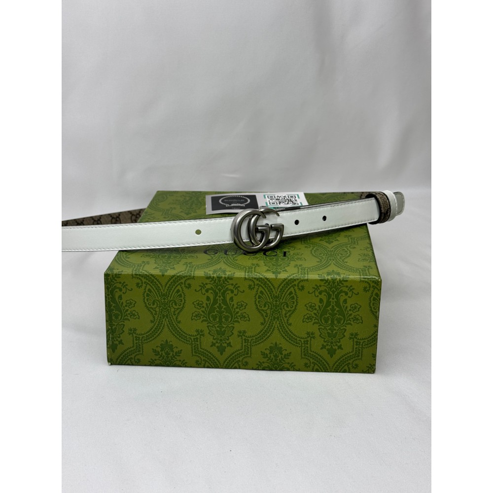 Gucci belt 2cm reversible 90-120cm Accesories