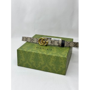 Gucci belt 2cm reversible 90-120cm black Accesories