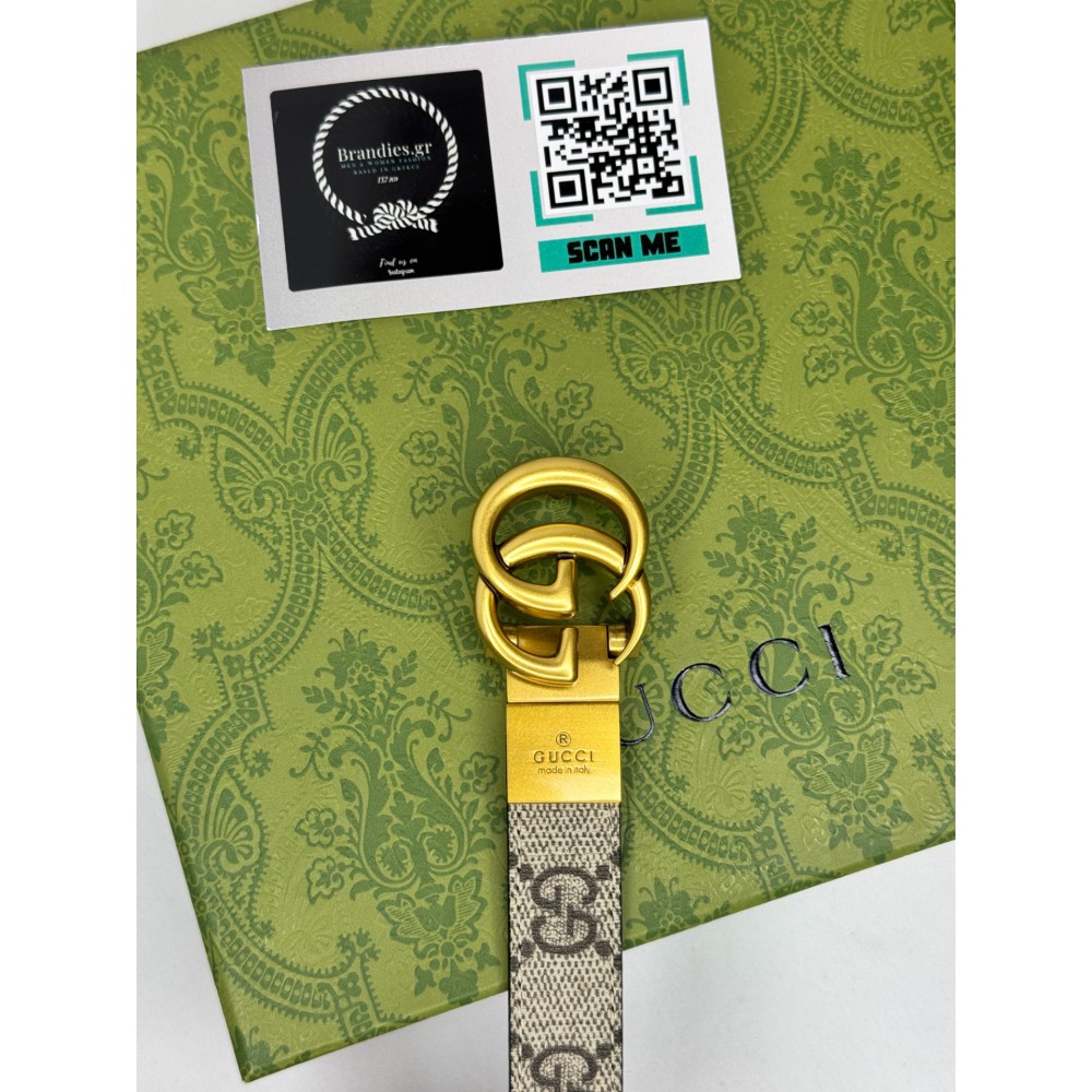 Gucci belt 2cm reversible 90-120cm black Accesories