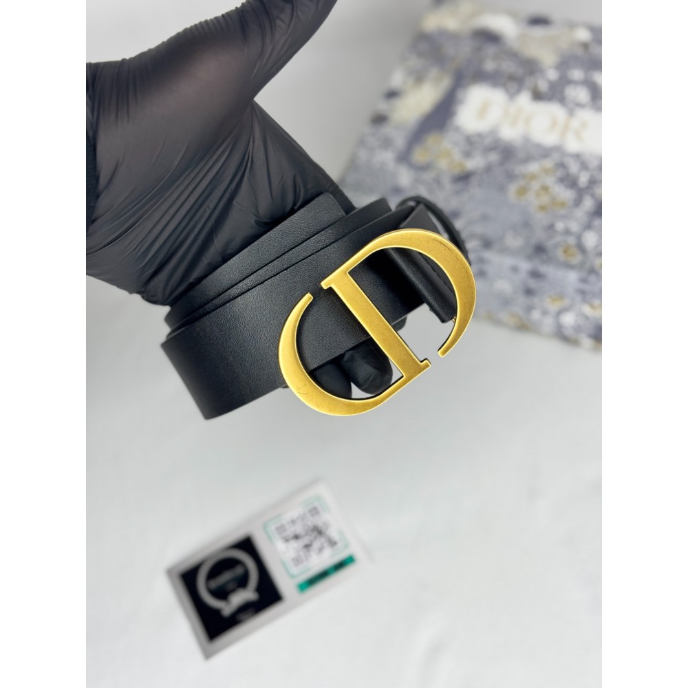 Dior belt 4 cm black Accesories