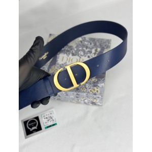 Dior belt 4 cm dark blue Accesories