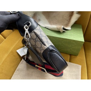 GUCCI Jackie 1961 Shoulder Bag Black/Beige 678843 Bags