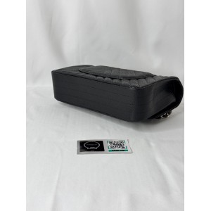 Chanel classic flap bag grained leather chevron Bags