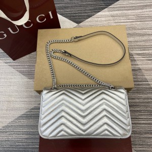 Gucci marmont leather bag 26x15x7cm Bags